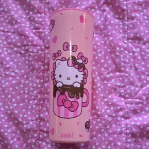Hello Kitty Pink Travel Tumbler (NO LID)